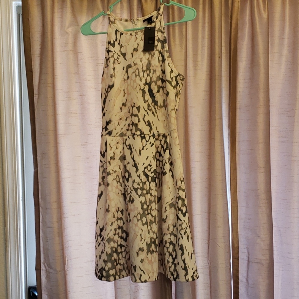 Green and White Mossimo Dress